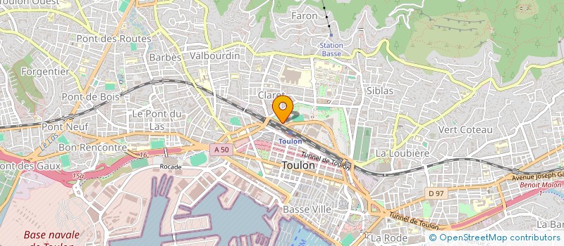 localisation de l'entreprise ZOOMAGE  TOULON