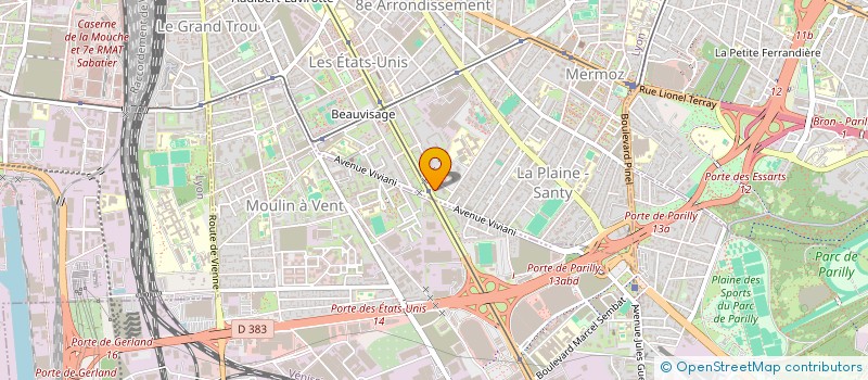 localisation de l'entreprise ZOOMEO  LYON