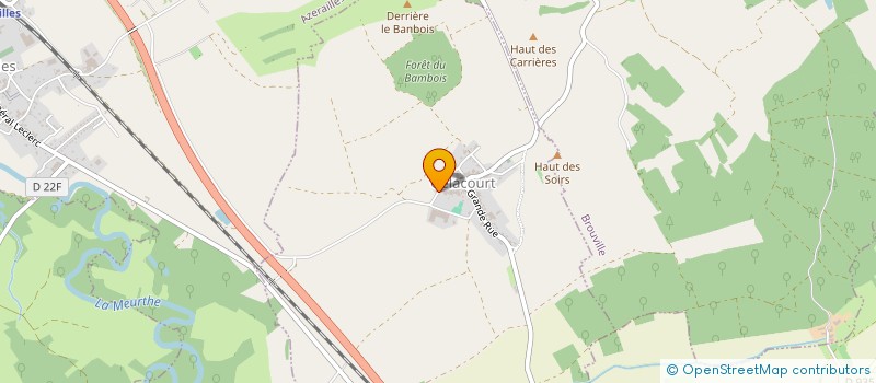 localisation de l'entreprise ZOOSYNAPSE à GELACOURT