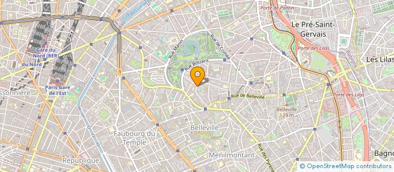 localisation de l'entreprise ZOOTRIBE  PARIS