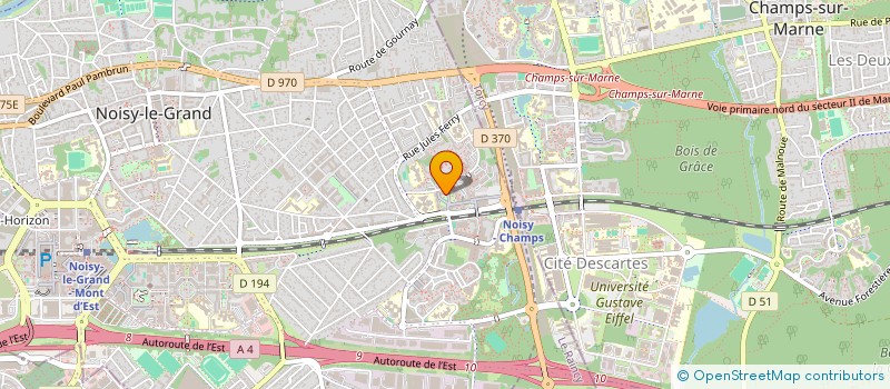 localisation de l'entreprise ZOPKI TRANSPORT à NOISY-LE-GRAND