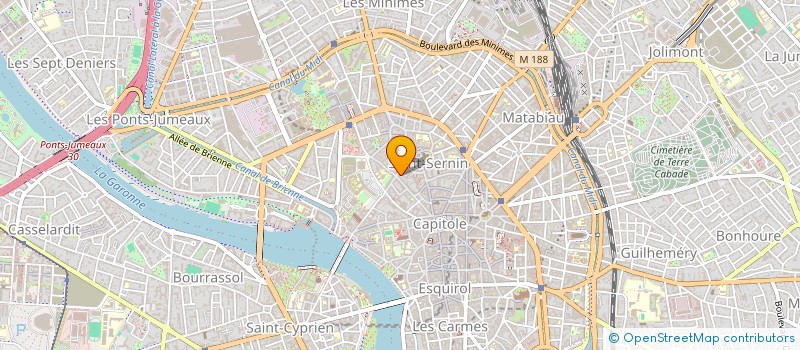 localisation de l'entreprise ZOPOL  TOULOUSE