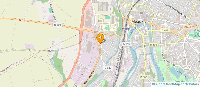 localisation de l'entreprise ZORA  VILLENOY