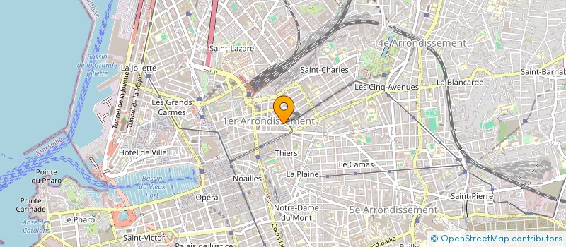 localisation de l'entreprise ZORA DISTRIBUTION 13 à MARSEILLE
