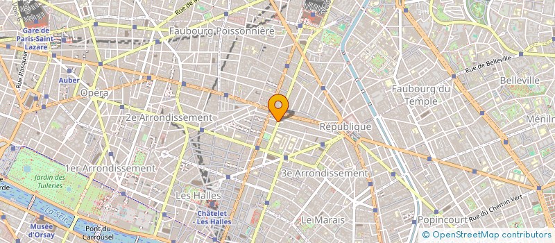 localisation de l'entreprise ZORA SARL  PARIS