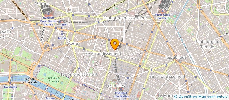 localisation de l'entreprise ZORBA GROUP à PARIS