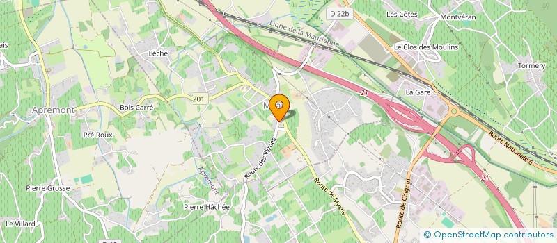 localisation de l'entreprise ZORELLE INVESTISSEMENTS  MYANS