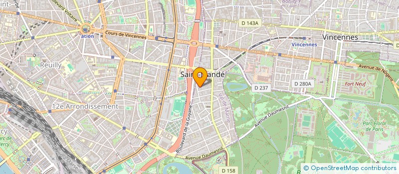 localisation de l'entreprise ZOREM à SAINT-MANDE