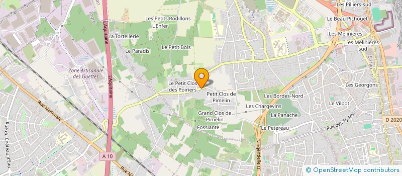 localisation de l'entreprise ZOREOL à SARAN