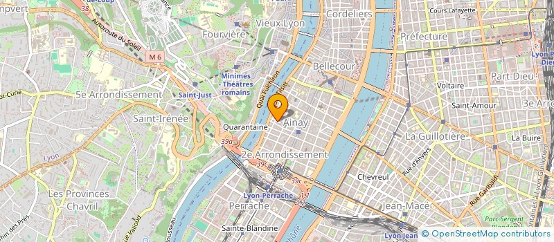 localisation de l'entreprise ZORGLUB  LYON