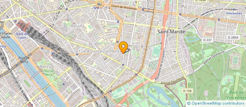 localisation de l'entreprise ZORIN à PARIS