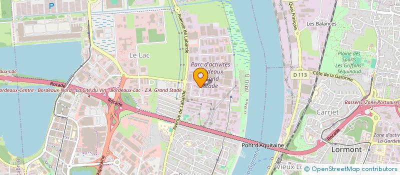 localisation de l'entreprise ZORK ODYSSEE à PESSAC
