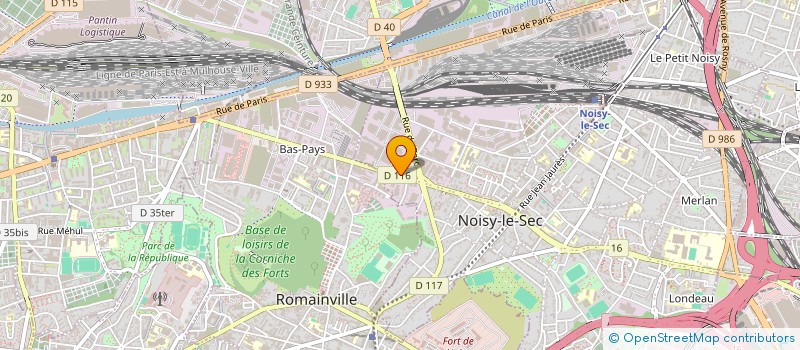 localisation de l'entreprise ZORO à NOISY-LE-SEC