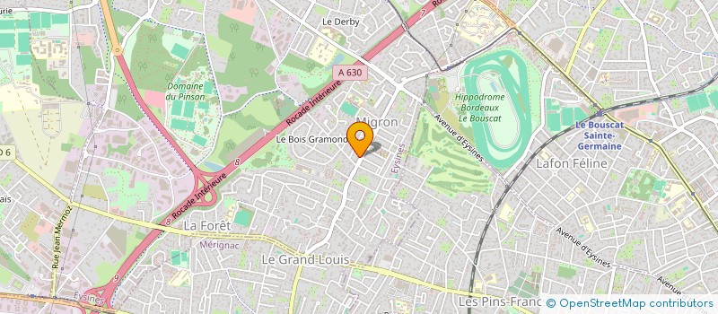 localisation de l'entreprise ZORO  EYSINES