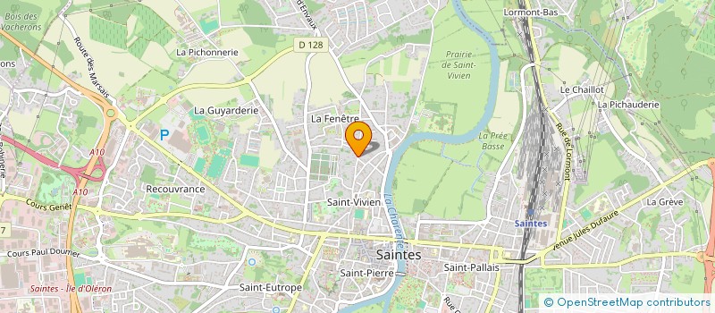 localisation de l'entreprise ZORO  SAINTES