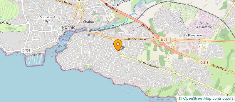 localisation de l'entreprise ZORRITOS  PORNIC