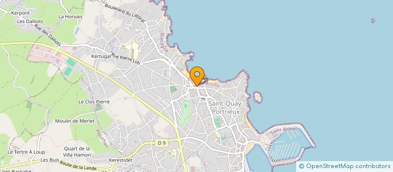 localisation de l'entreprise ZORZITTO  SAINT-QUAY-PORTRIEUX