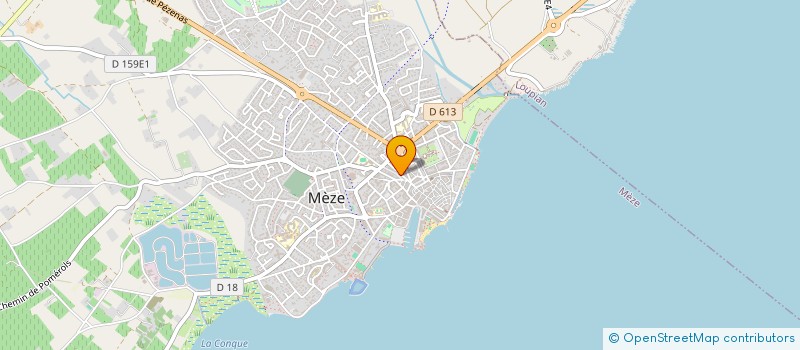 localisation de l'entreprise ZOSTERA à MEZE