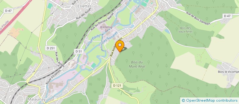 localisation de l'entreprise ZOT  MONTVILLE