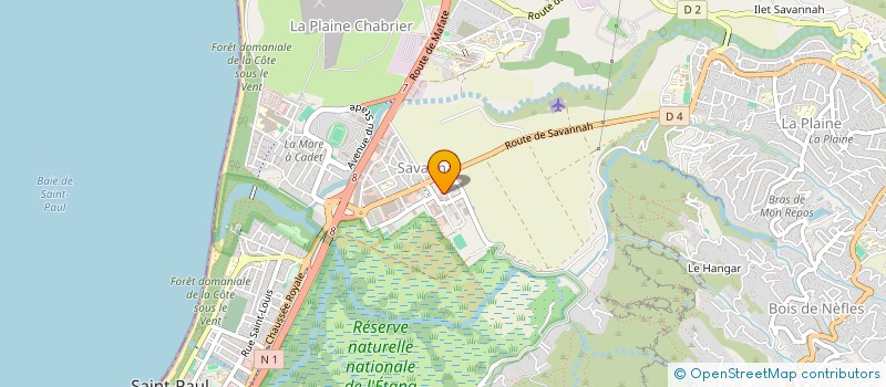 localisation de l'entreprise ZOT BUSINESS à SAINT-PAUL