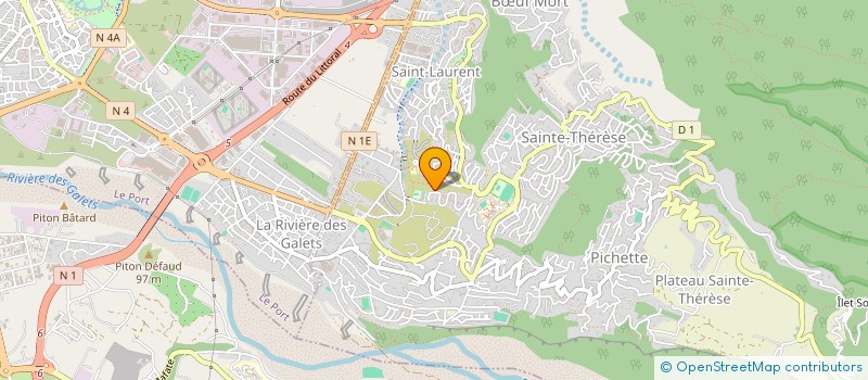 localisation de l'entreprise ZOT ZOUTILS  LE TAMPON