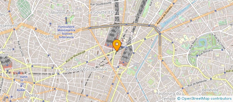 localisation de l'entreprise ZOTH TELECOM à PARIS