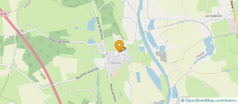 localisation de l'entreprise ZOTIER TERRASSEMENT à CLEPPE