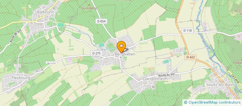 localisation de l'entreprise ZOTT INVEST 67  OBERNAI