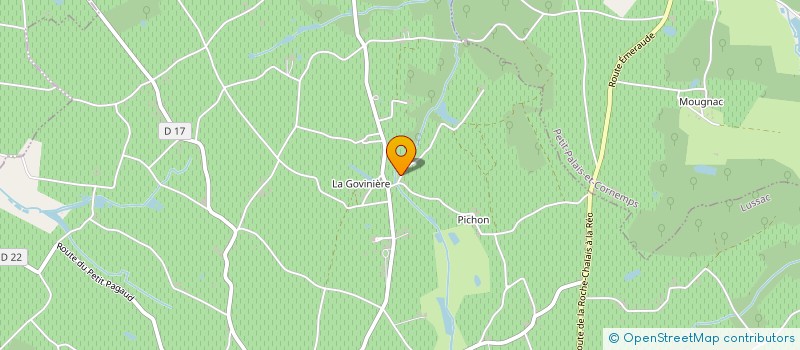 localisation de l'entreprise ZOU AND YOU  LUSSAC