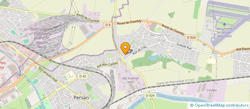 localisation de l'entreprise ZOU-BOURGEOIS  BERNES-SUR-OISE