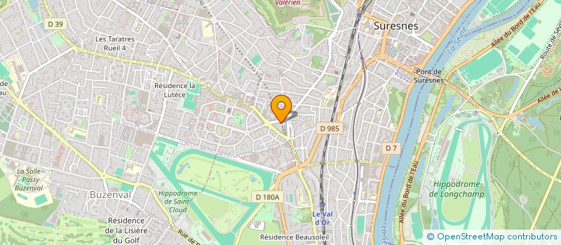 localisation de l'entreprise ZOU ET CO à SURESNES