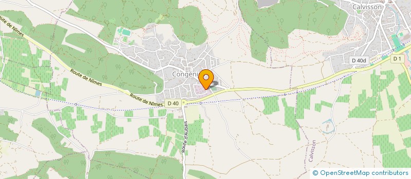 localisation de l'entreprise ZOU MAI  CALVISSON