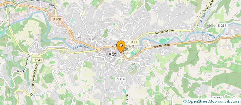 localisation de l'entreprise ZOU VAI à APT