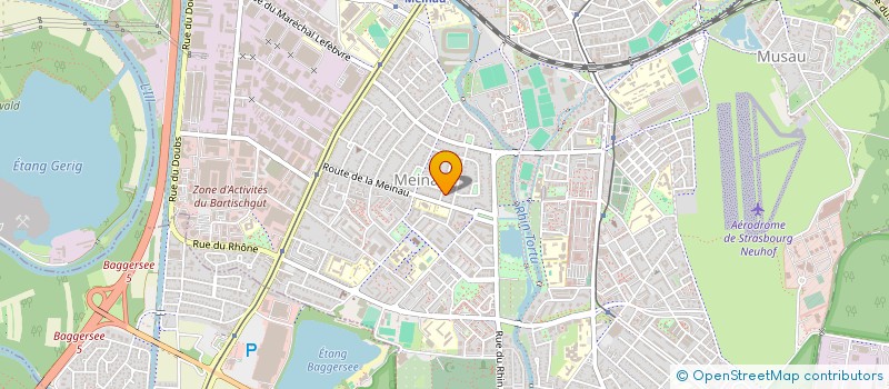 localisation de l'entreprise ZOUAM RECORDS à STRASBOURG