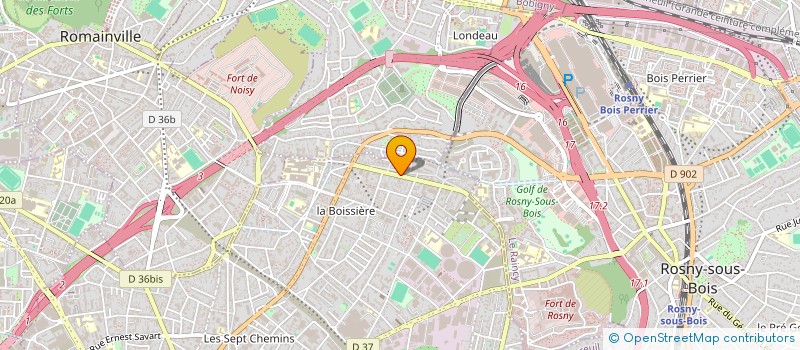 localisation de l'entreprise ZOUARI-LEJASMIN à MONTREUIL