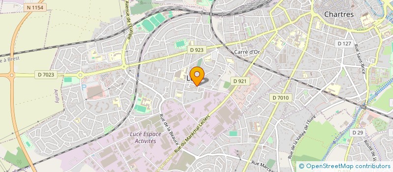 localisation de l'entreprise ZOUASK à LUCE