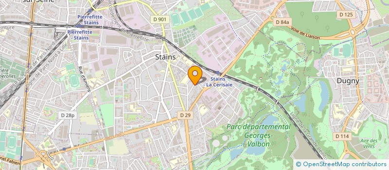 localisation de l'entreprise ZOUBIBI à STAINS