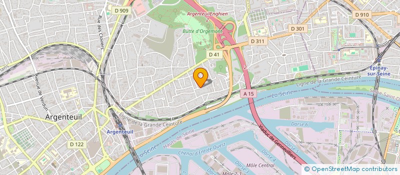 localisation de l'entreprise ZOUGGAR MARBRERIE  ARGENTEUIL