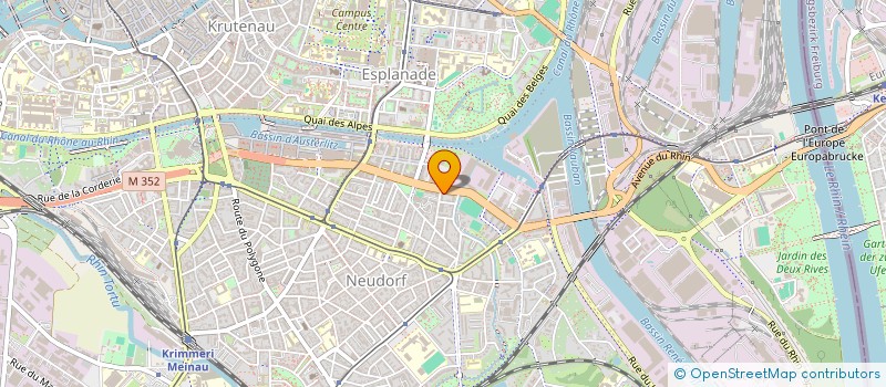 localisation de l'entreprise ZOUGLOUSTRAS C.A. à STRASBOURG