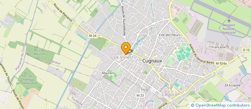 localisation de l'entreprise ZOUHAIR KEHAL à CUGNAUX