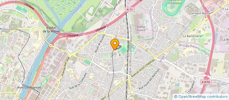 localisation de l'entreprise ZOUHIR à ANGERS