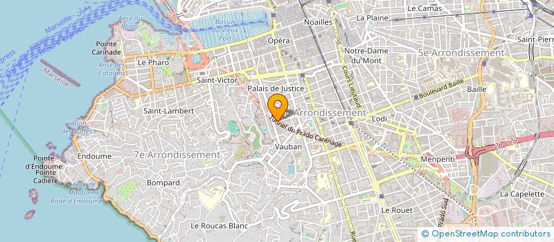 localisation de l'entreprise ZOUK ALLIANS à MARSEILLE