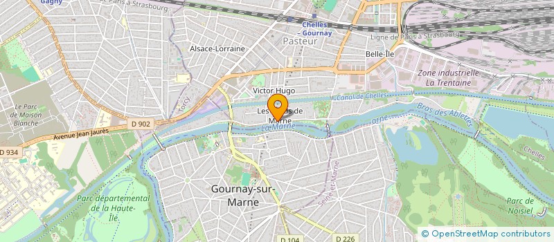 localisation de l'entreprise ZOULOU  CHELLES