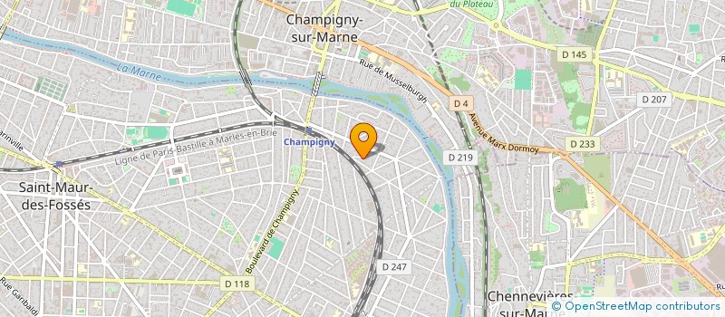 localisation de l'entreprise ZOULOU à SAINT-MAUR-DES-FOSSES