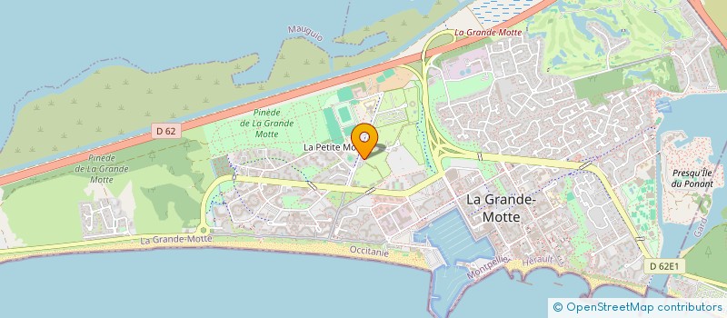 localisation de l'entreprise ZOUMBOULAKIS INDIVISION  LA GRANDE-MOTTE