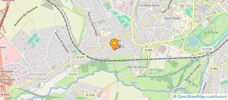localisation de l'entreprise ZOUPIO à CAEN