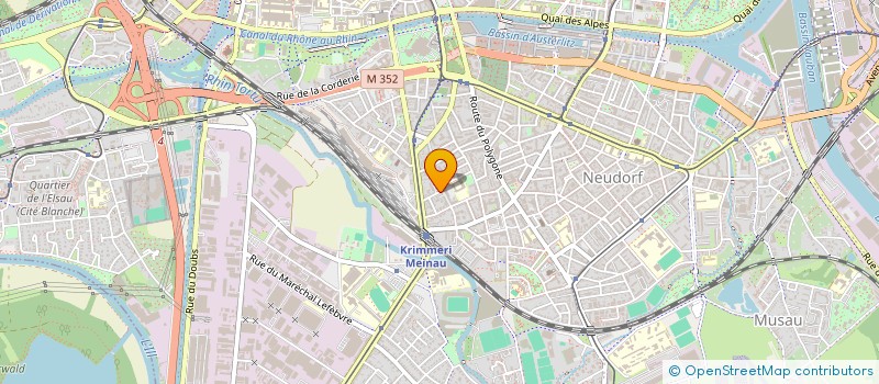 localisation de l'entreprise ZOUZ à STRASBOURG