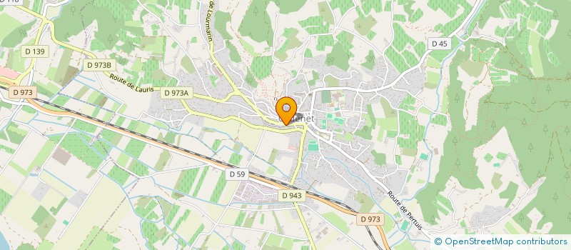 localisation de l'entreprise ZOUZOU ET DOUDOU  CADENET