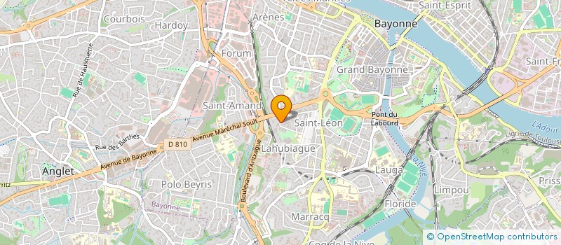 localisation de l'entreprise ZOUZOUL LUBIE à BAYONNE