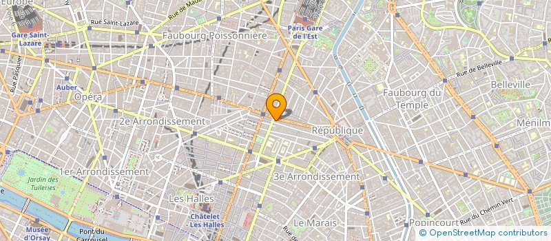 localisation de l'entreprise ZOUZOUT & CIE  PARIS
